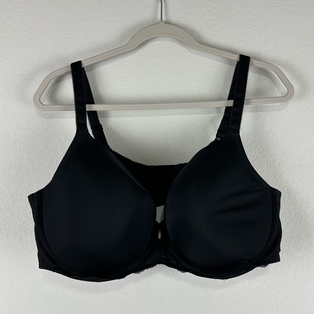 Torrid Curve Black Perfect T-Shirt Bra Size 46DD